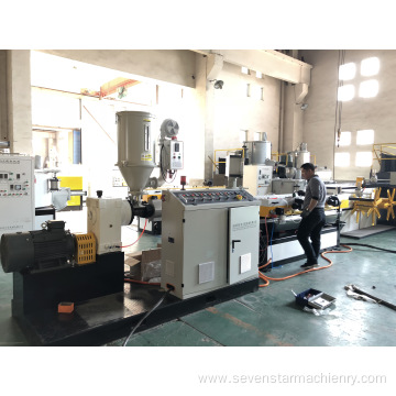 High Speed Single Wall Corrugated Pipe Making Machine